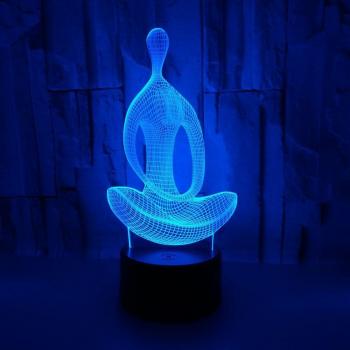 Noche Luminosa Grieta Zen 3D