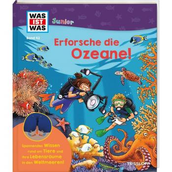 Benjamin Schreuder Was Ist Was Junior Band 42 Erforsche Die Ozeane / An Bord Eines Forschungsschiffes / Korallen, Haie, Tiefsse, Schwarze Raucher Uvm. / Klappenbuch Für ... Jahren (Was Ist Was Junior Sachbuch, Band 42)