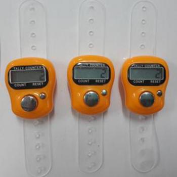 Random Color Digital Tally Counter Ring