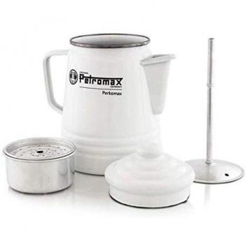 Petromax Kaffee und Tee Perkolator | Perkomax | WeiÃ emailliert | 1,3 Liter