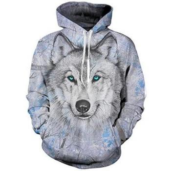 Capodispalla 3D Idgreatim Teen Personalizzabile con Cappuccio