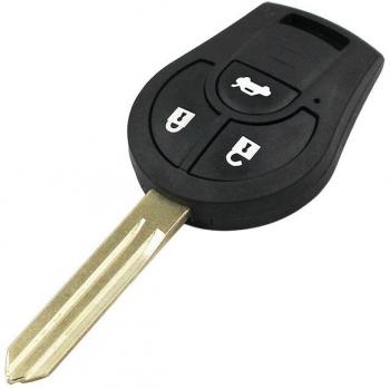 Modified 2/3/4 Button Folding Remote Key Shell Case for Nissan Rogue