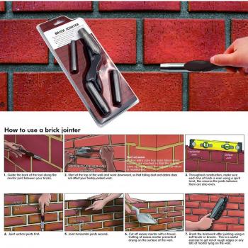 Interchangeable Hand Tool for Brick Jointer 120 x 290mm