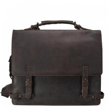 Harold Leado Aktentasche – 42 cm, Premium-Leder