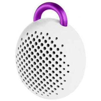 Divoom Bluetune‑Bean 3 W Bluetooth Lautsprecher mit Handyanschluss und Karabiner – Weiß