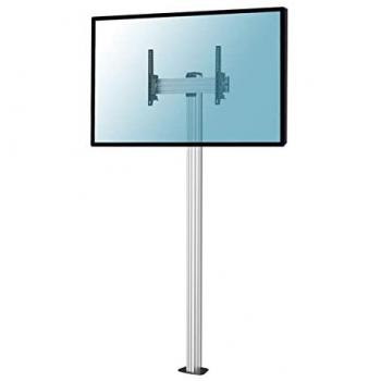 Support TV KIMEX – Plateau de sol inclinable 32‑75, Hauteur 240 cm, Capacité maximale 50 kg