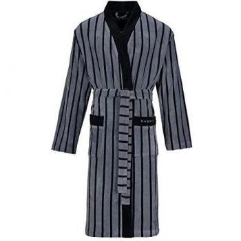 Bugatti Herrenbademantel Antonio Kimono 100% Baumwolle