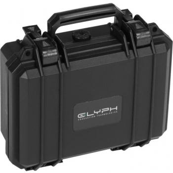 Carcasa resistente para unidades Glyph Technologies Studio y StudioRAID, con capacidad de transporte pequeña