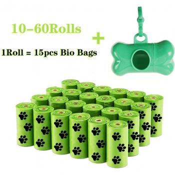 Degradable Dog Poop Bags with Dispenser