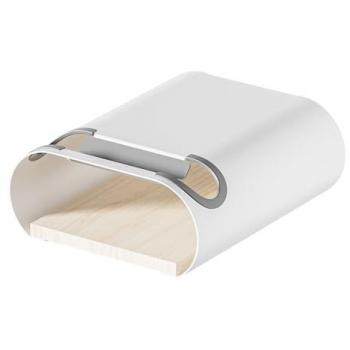 Acciaio Bianco Portabici Wiltec – 500mm Manubrio