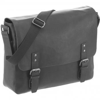 Leonhard Heyden Dakota 38 cm Laptop Bag Black