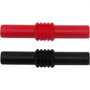 2 Stück 4mm Bananenbuchsen Adapter Schwarz