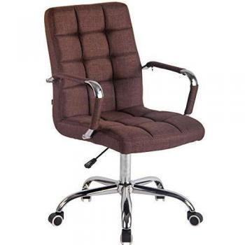 Siège de travail CLP Deli Tissu couleur marron