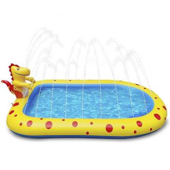Splash Pad Dinosaurio: Piscina con Aspersores Laterales