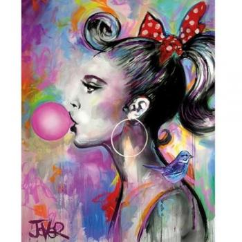 Poster Bubble Girl I di Louis Jover