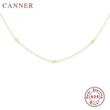 Collar de Circón Estelar para Mujer