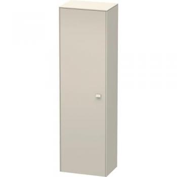 Armoire Brioso de Duravit, Taupe, 520x1770x360mm, porte gauche
