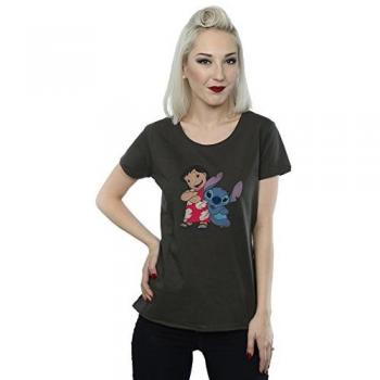 Women's Lilo & Stitch Classic T-Shirt (Mid Grey)