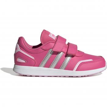 Adidas VS Switch 3.0 Unisex Laufschuhe mit Klettverschluss in Pulse Magenta/Orchid Fusion, Größe 34 EU
