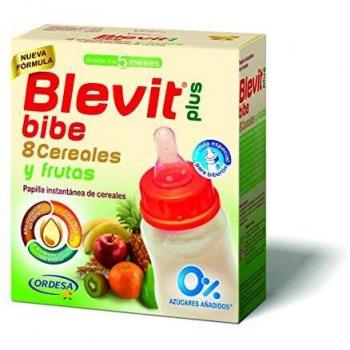 Blevit Plus Bibe 8 Cereales y Frutas 600g +5 meses