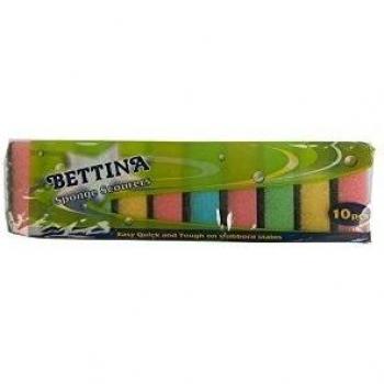 Bettina Sponge Scourer 10 Pack