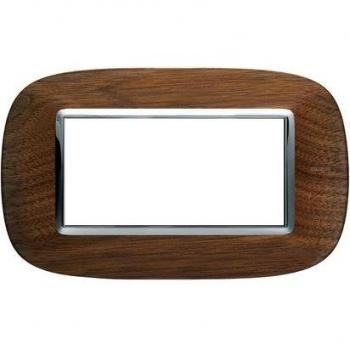 Legrand Placca Noce 4M