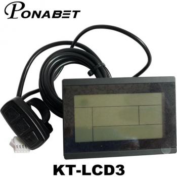 24V 36V 48V 60V 72V KT LCD3 E-Bike Controller with LCD Display