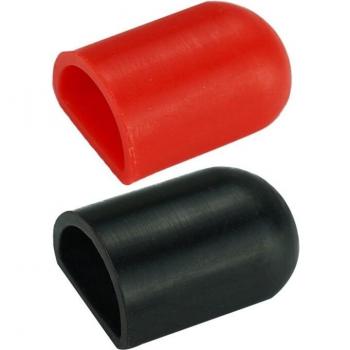 Accesorio de Silicona para Soporte de Pie de Scooter Eléctrico 2x Millet M365 Pro Ninebot Es2/Es4 Rojo y Negro