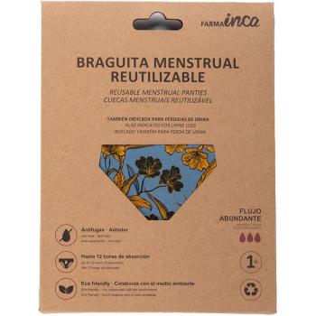Braguita Menstrual Inca Protección Flujo Abundante
