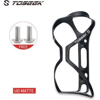 Cage de bouteille de vélo en carbone UD brillant mat, adaptée aux bouteilles de 65mm