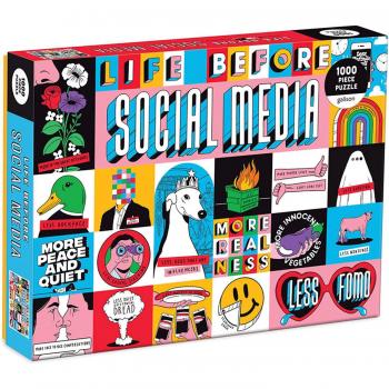 Life Before Social Media 1000 Piece Puzzle