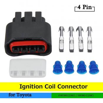 Ignition Coil Connector Plug Set for Toyota 90980-11885