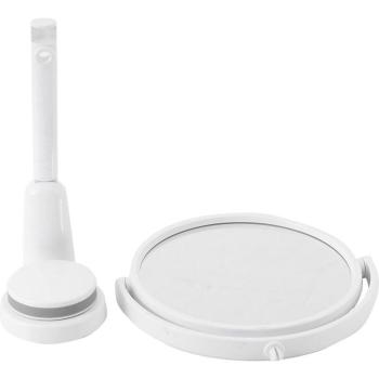 Double-Sided Vanity Mirror with Suction Base