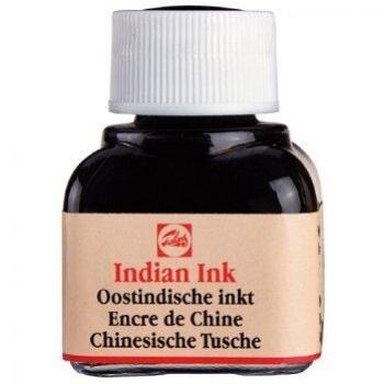 Encre noire indienne Talens 11 ml