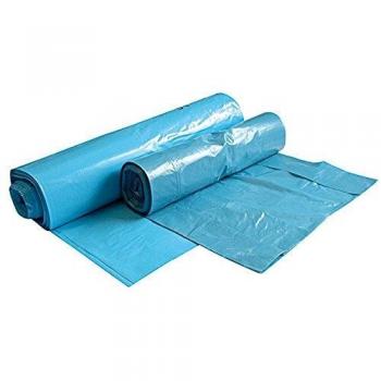 HygoClean Müllsäcke, 650+250 * 1100mm, 160l, blau, 25 Stück, auf Rolle, 60my