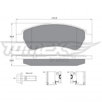 TOMEX brakes TX 14-41