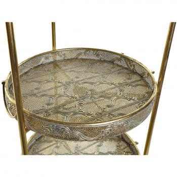 Dkd Metallregal „Home Decor“ – 39 × 39 × 101 cm
