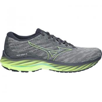 Zapatillas de correr para hombre Mizuno Wave Rider 26 J1GC2203 Ultimate Gray-NEO Lime-Ebony