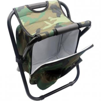 Insulated Camouflage Backpack Chair for Camping