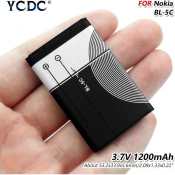 3.7V Nokia BL-5C 1020mAh Battery