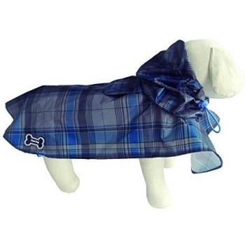 Fussdog-Baumwolle Cape, Universelle Größe – Blau