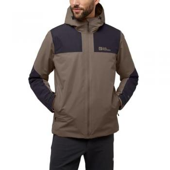 Outdoor Jack Wolfskin Jasper Giacca Marrone Regular Fit 61872