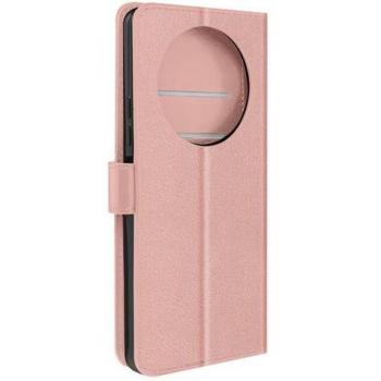 Accessoire Mayaxess : Étui portefeuille, support et bandoulière rose champagne pour Redmi A3