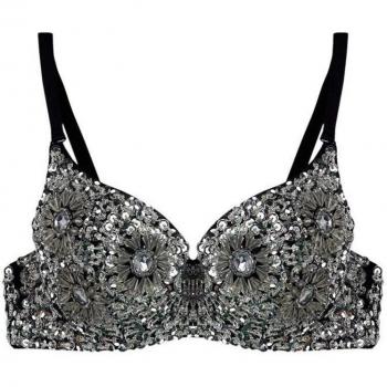 Ropa Interior Club Nocturno con Diamantes de Imitación