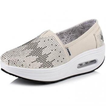 Chaussures de Marche à Semelle Épaisse Femme