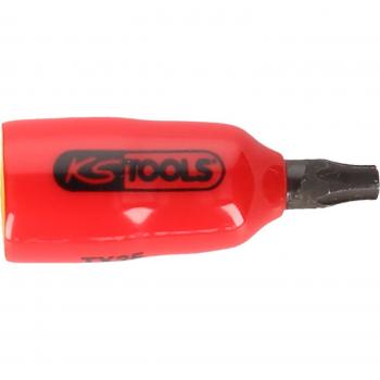 Coupe‑tige KS Tools 1172472 Douille à embout 1/4 Torx T10