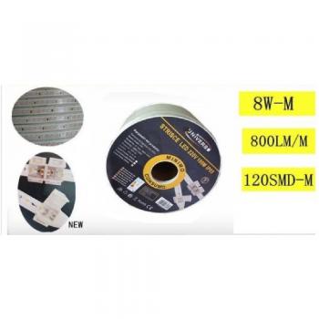 Tira de Luz LED 2835 120d 9.5 Mm 100 Mt 220v Cálida
