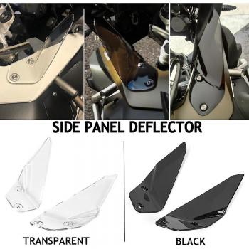 Parabrisas lateral deflector de viento transparente para BMW R 1200 GS ADV y R 1250 GS Adventure