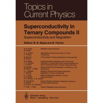 Superconductivity in Ternary Compounds II