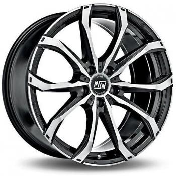 MSW Cerchio 48 19 pollici 8x19 5x112 ET45 Gloss Black